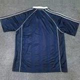 2025 Ad Three Stripes Classic Edition Blue Polo Short Sleeve (经典版)