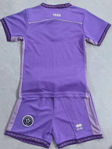 25-26 Sheffield United Third Kids Soccer Jersey