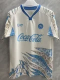 25-26 Napoli White Blue Training Shirts