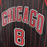25-26 BULLS LAVINE #8 Black Top Quality Hot Pressing NBA Jersey (Trapeze Edition) 飞人版