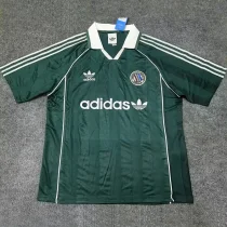 2025 Ad Three Stripes Classic Edition Green Polo Short Sleeve (经典版) 2025 Ad Three Stripes Classic Edition Green Polo Short Sleeve (经典版)