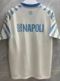 25-26 Napoli White Blue Training Shirts