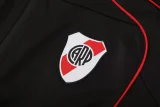 25-26 River Plate Black Jacket Tracksuit