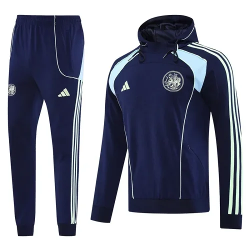 25-26 Ajax Royal blue Hoodie Tracksuit (卫衣套装)