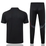 25-26 Ajax Black Polo Tracksuit #C2565