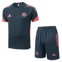 25-26 Bayern Dark gray Training Short Suit #D25169