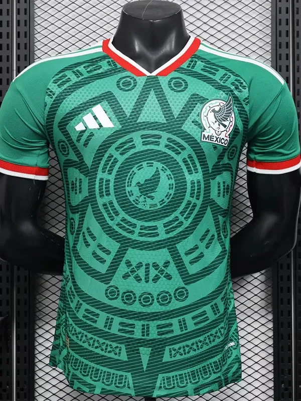 26-27 Mexico Home Player Version Soccer Jersey