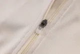 25-26 Ajax Beige Half Pull Tracksuit #B2595(半拉链)