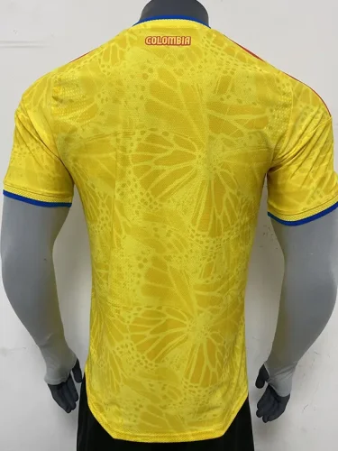 25-26 Colombia Home Player Version Soccer Jersey