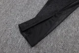 25-26 BAR Black Half Pull Tracksuit #B2596(半拉链)