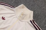 25-26 Ajax Beige Jacket Tracksuit #A2584
