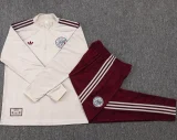 25-26 Ajax Beige Half Pull Tracksuit #B2595(半拉链)