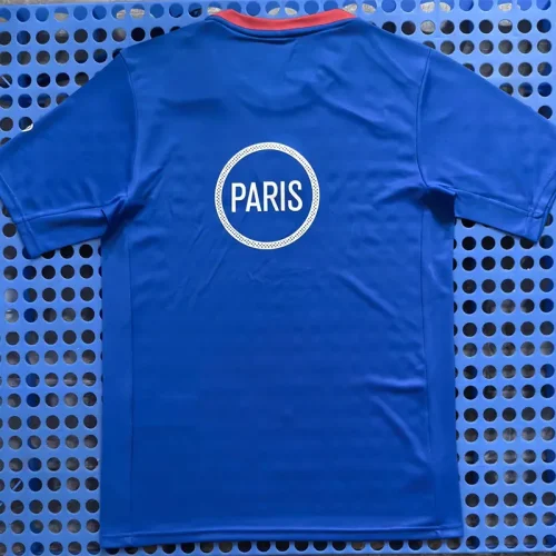 25-26 PSG Blue Red Training Shirts