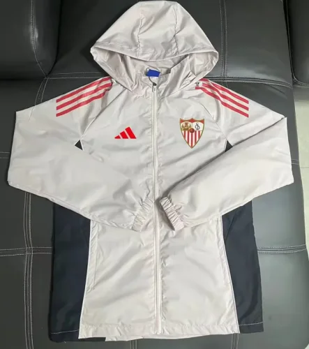25-26 Sevilla Light gray Windbreaker