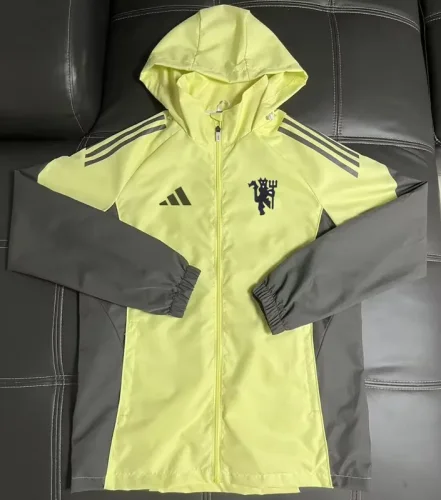 25-26 Man Utd Yellow Windbreaker
