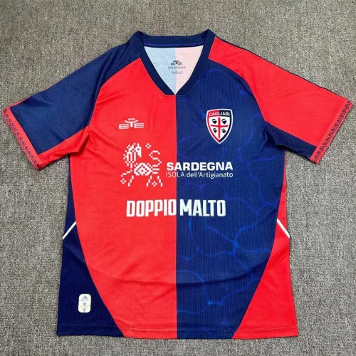 25-26 Cagliari Home Fans Soccer Jersey