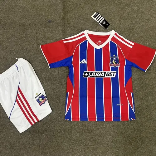 25-26 Colo-Colo Third Kids Soccer Jersey