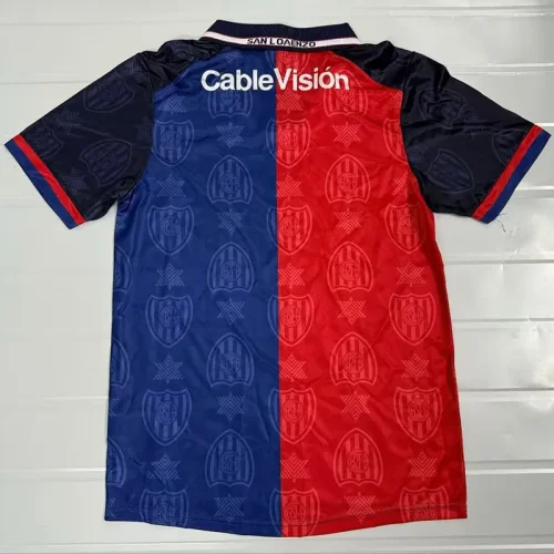 1999-2000 San Lorenzo Home Retro Soccer Jersey
