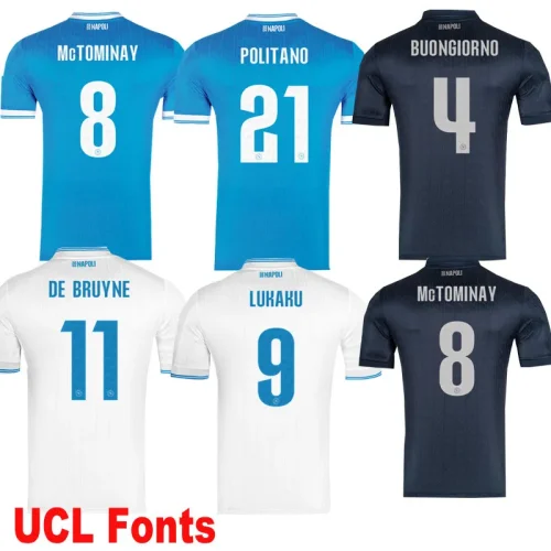 25-26 Napoli UEFA CL Third Fans Soccer Jersey (欧冠版)