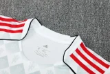 25-26 Man Utd White Tank top and shorts suit