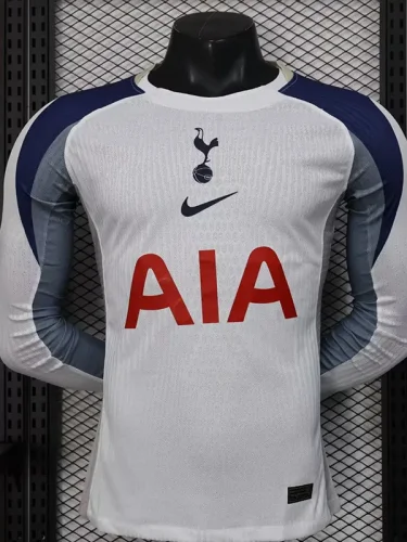25-26 TOT Home Long Sleeve Player Version Soccer Jersey (长袖球员)