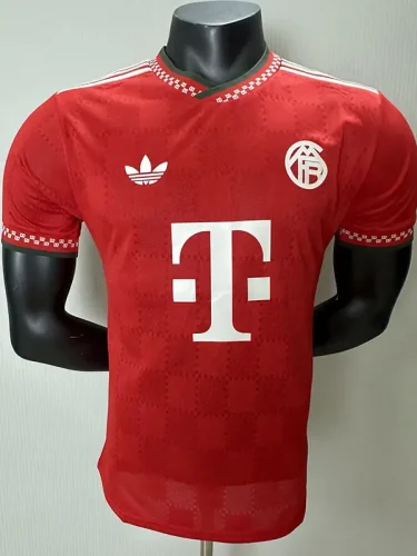 25-26 Bayern Red Special Edition Player Version Training shirts