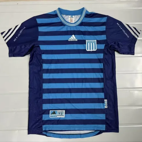 1999-2000 Racing Club Away Retro Soccer Jersey