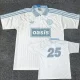 2025 Ad Oasis Joint Edition #25 White Polo Short Sleeve (浅蓝边)