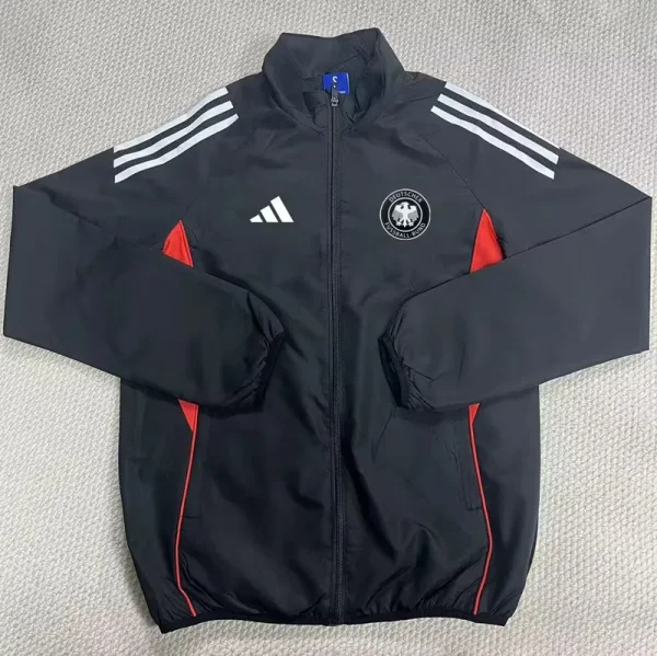 25-26 Germany Black Windbreaker