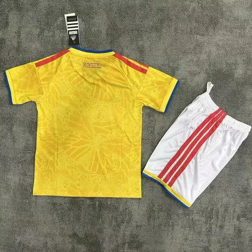 25-26 Colombia Home Kids Soccer Jersey