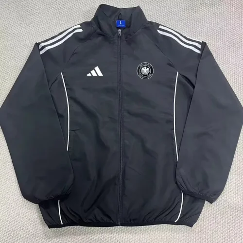 25-26 Germany Black Windbreaker