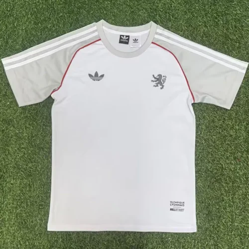 25-26 Lyon Grey Fans Training shirts