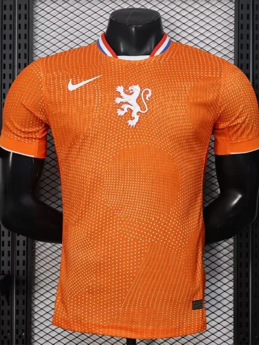 25-26 Netherlands Orange Player Version Soccer Jersey