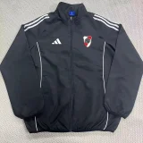25-26 River Plate Black Windbreaker