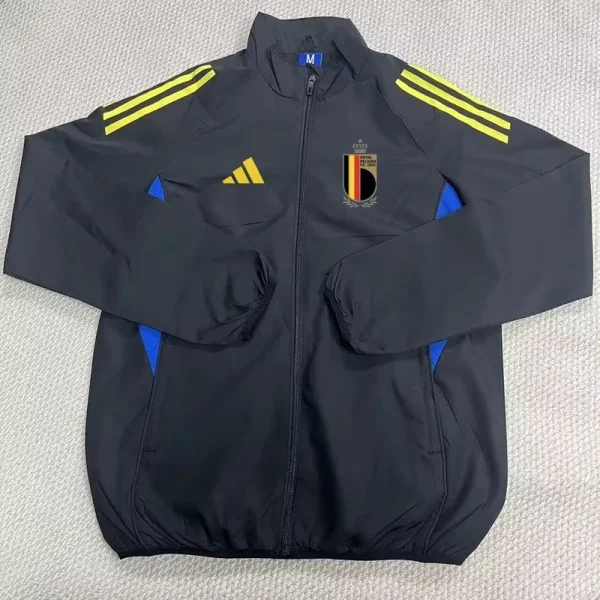 25-26 Belgium Black Windbreaker
