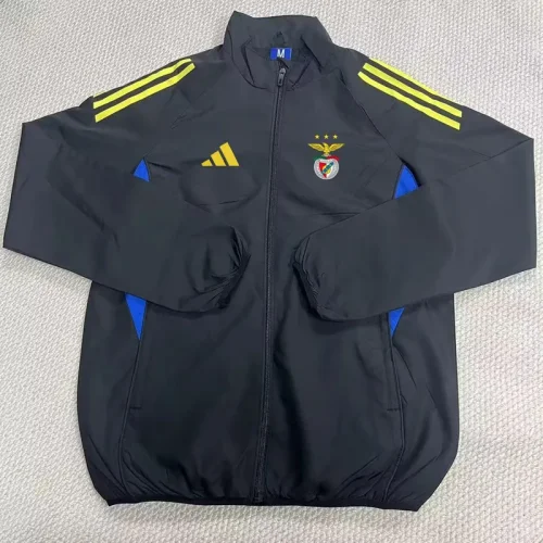25-26 Benfica Black Windbreaker
