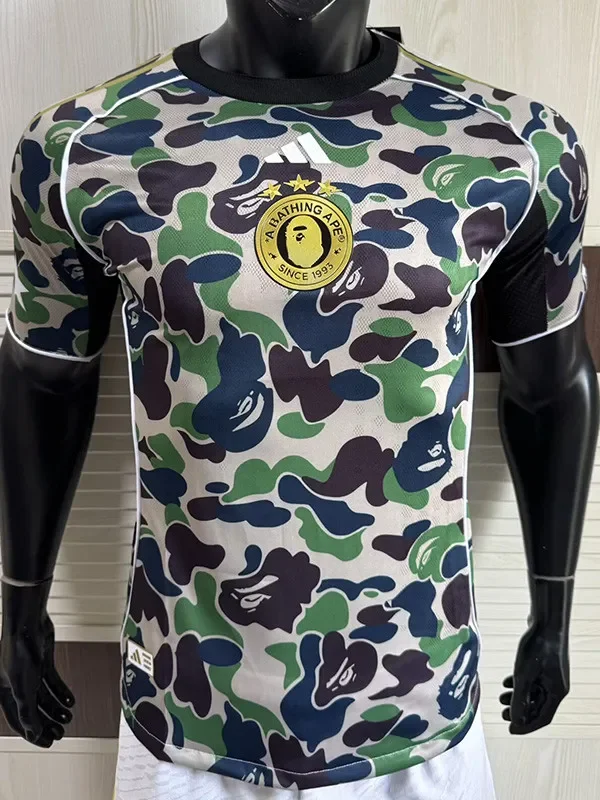 25-26 Bathing APE Green Special Edition Player Version Training shirts