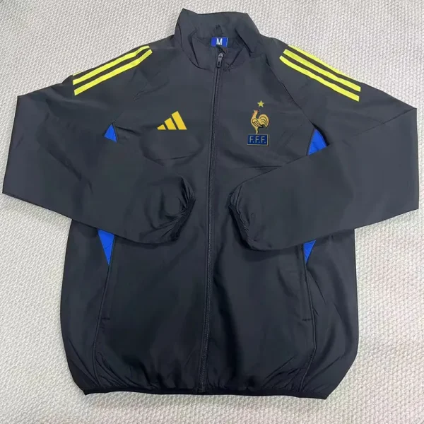 25-26 France Black Windbreaker