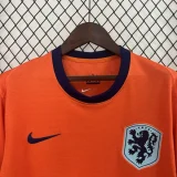 24-25 Netherlands Home Fans Soccer Jersey