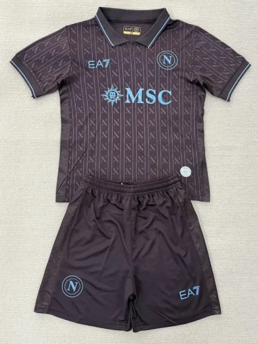 25-26 Napoli Third Kids Soccer Jersey