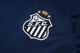 25-26 Santos FC Royal blue Half Pull Tracksuit #B25101(半拉链)