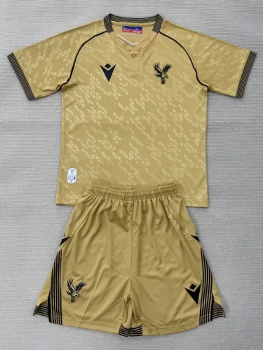 25-26 Crystal Palace Away Kids Soccer Jersey