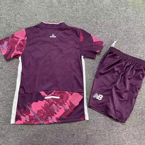 25-26 Lille Purple Special Edition Kids Soccer Jersey