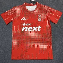 25-26 Nottingham Forest Red Training shirts 25-26 Nottingham Forest Red Training shirts