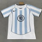 25-26 NK Blue White Fans Training Shirts