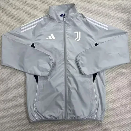 25-26 JUV Gray Windbreaker (白边)