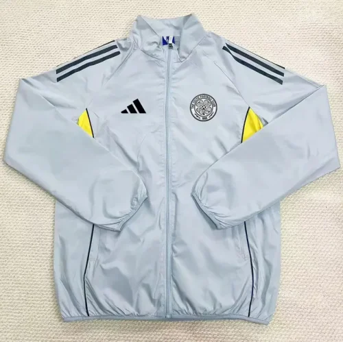 25-26 Celtic Light gray Windbreaker (黑边)