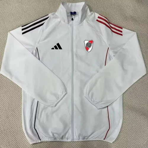 25-26 River Plate White Windbreaker