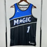 25-26 Magic HARDAWAY #1 Black Top Quality Hot Pressing NBA Jersey (Trapeze Edition) 飞人版