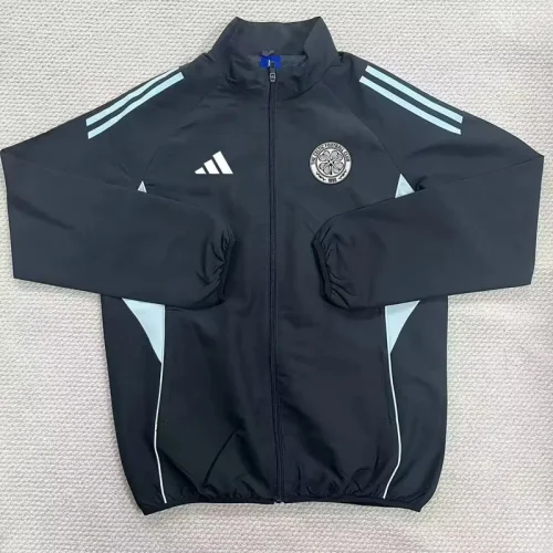 25-26 Celtic Black Windbreaker